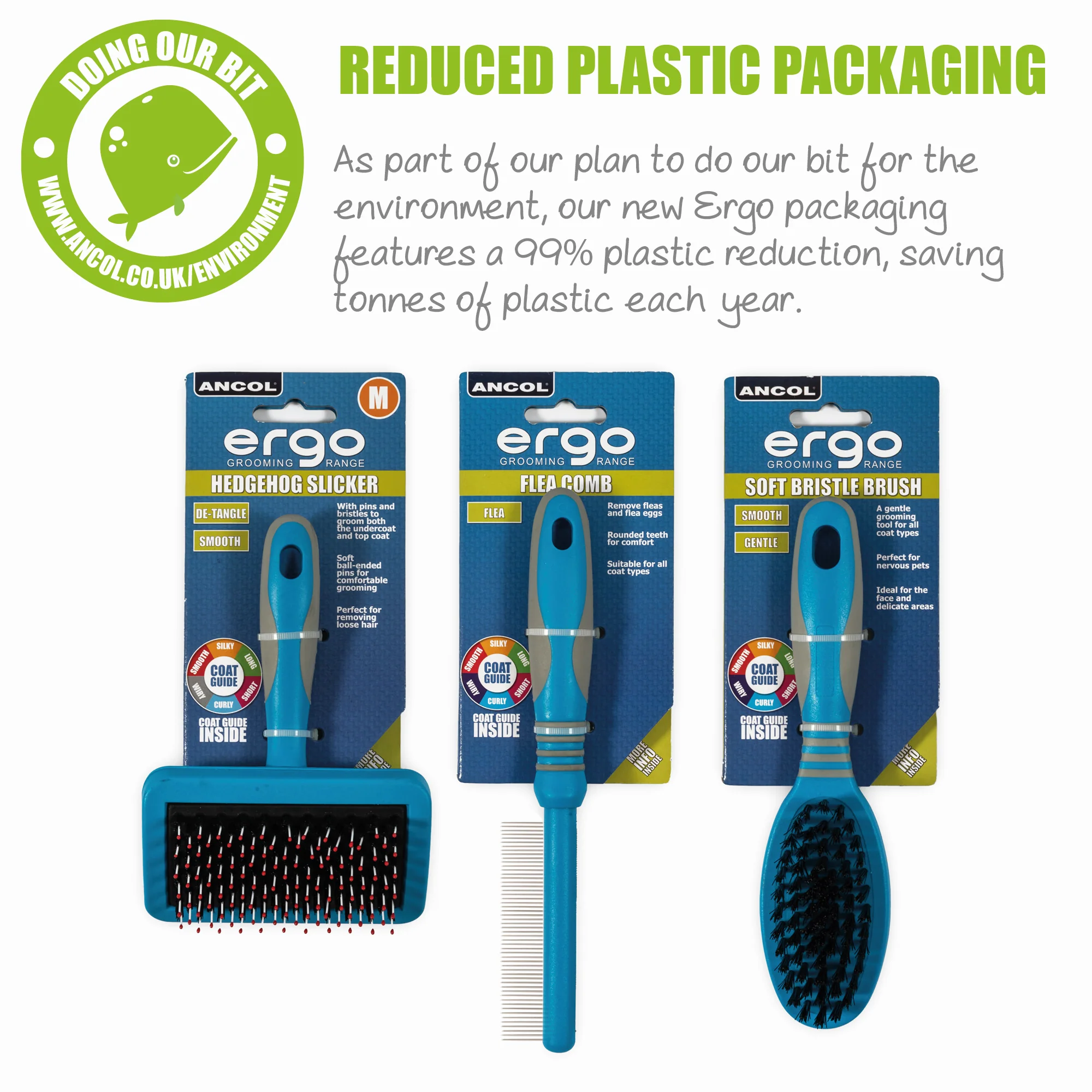 Ancol Ergo Flea Comb for Pets - Image 3