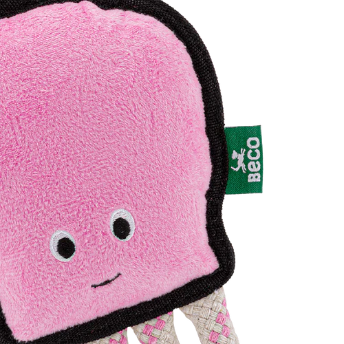 Beco Recycled Tough Toy Ollie Octopus - Image 3