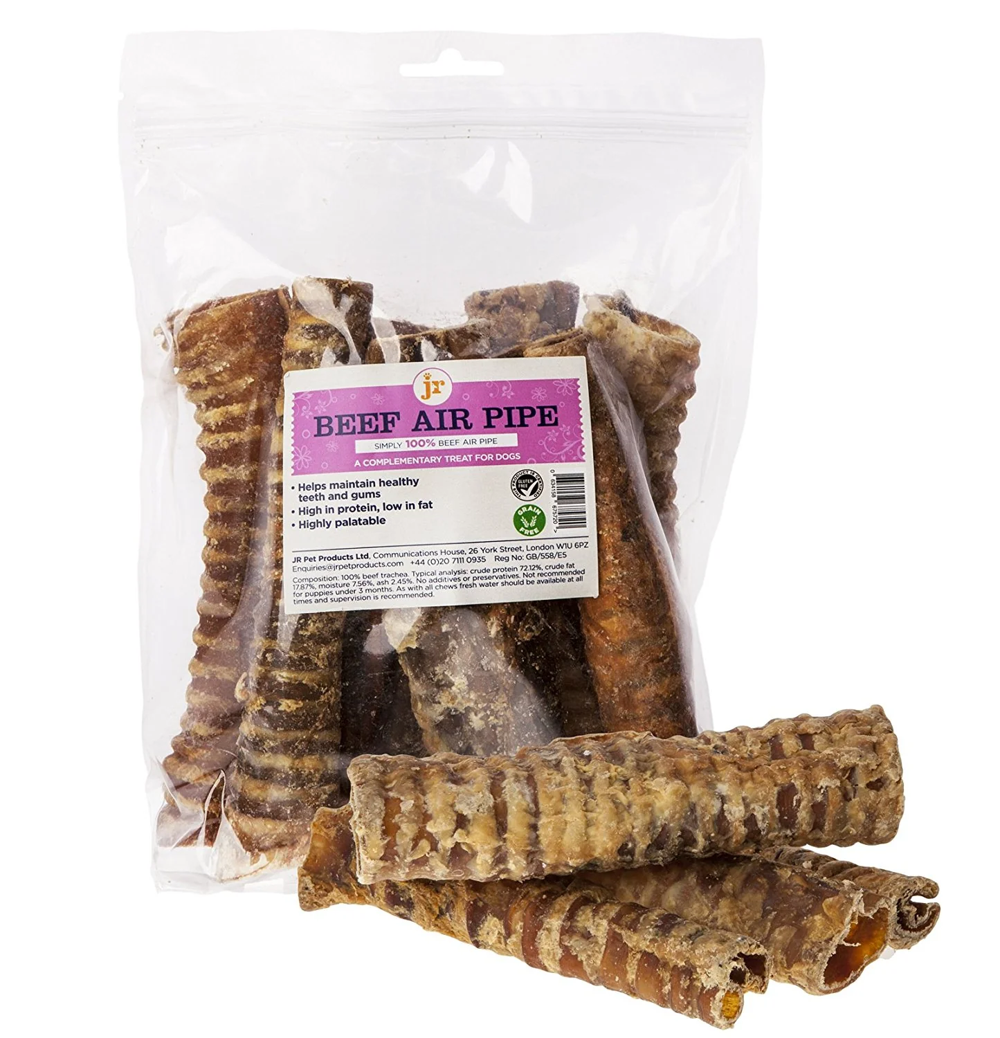 Beef Air Pipe for Dogs