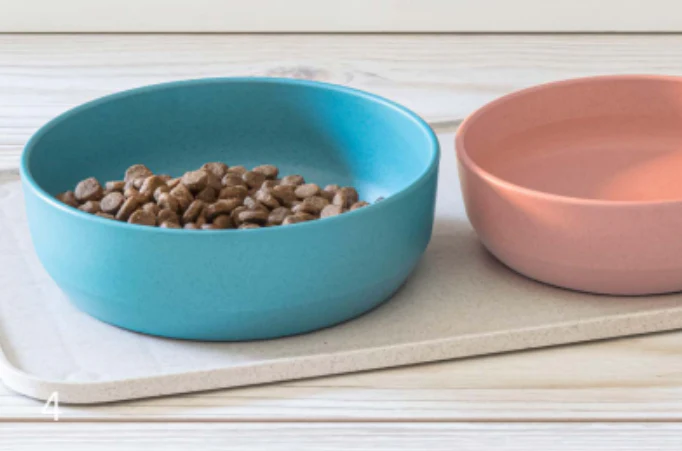 Bevel Wheat Dog Bowl - Image 4
