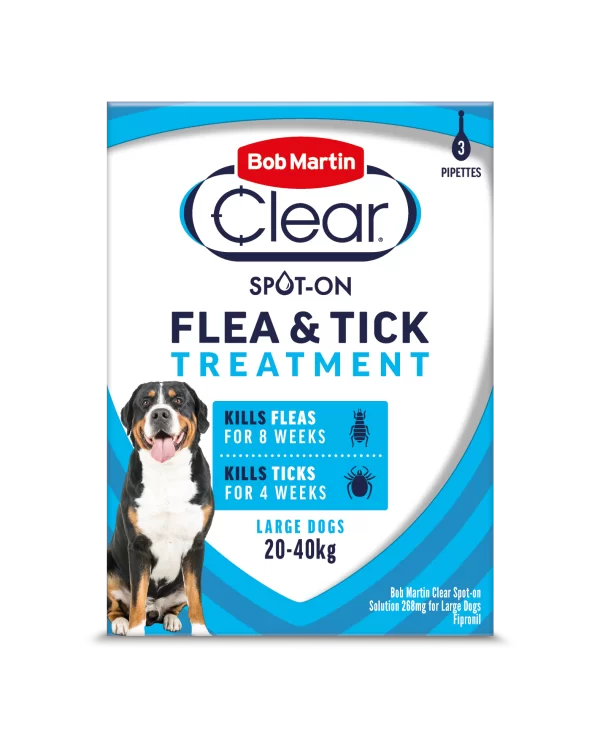Bob Martin Flea and Tick Clear Spot-On for Dogs - Image 3