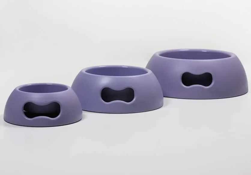 Pappy Bone Dog Bowl Lilac - Image 5