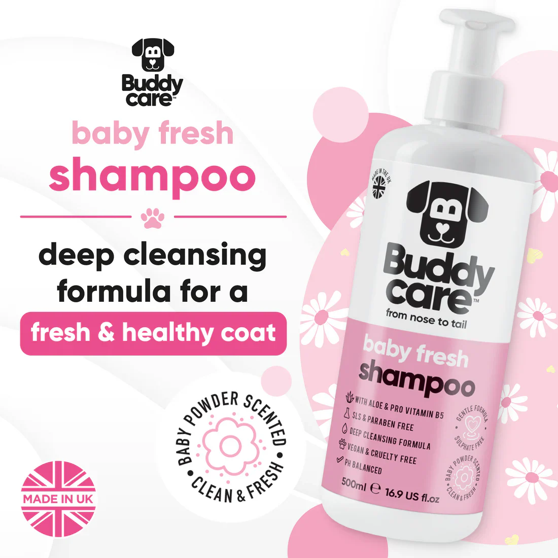 Buddycare Baby Fresh Dog Shampoo - Image 6
