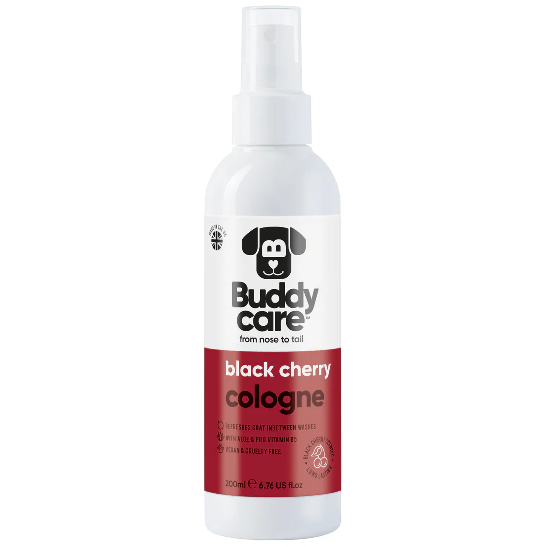 Buddycare Black Cherry Cologne Spray for Dogs - Image 3