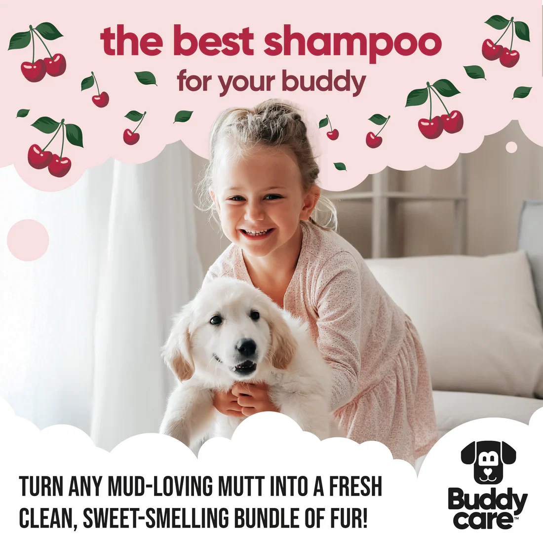 Buddycare Black Cherry Shampoo for Dogs - Image 5
