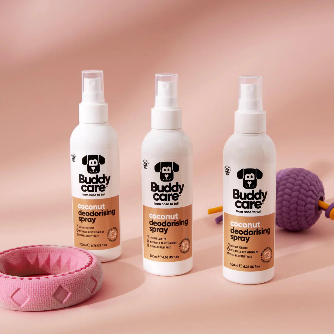 Buddycare Coconut Deodorising Spray for Dogs - Image 3