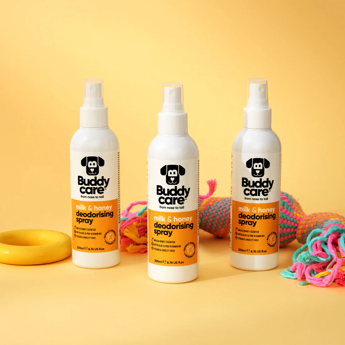 Buddycare Milk and Honey Deodorising Spray - Image 2