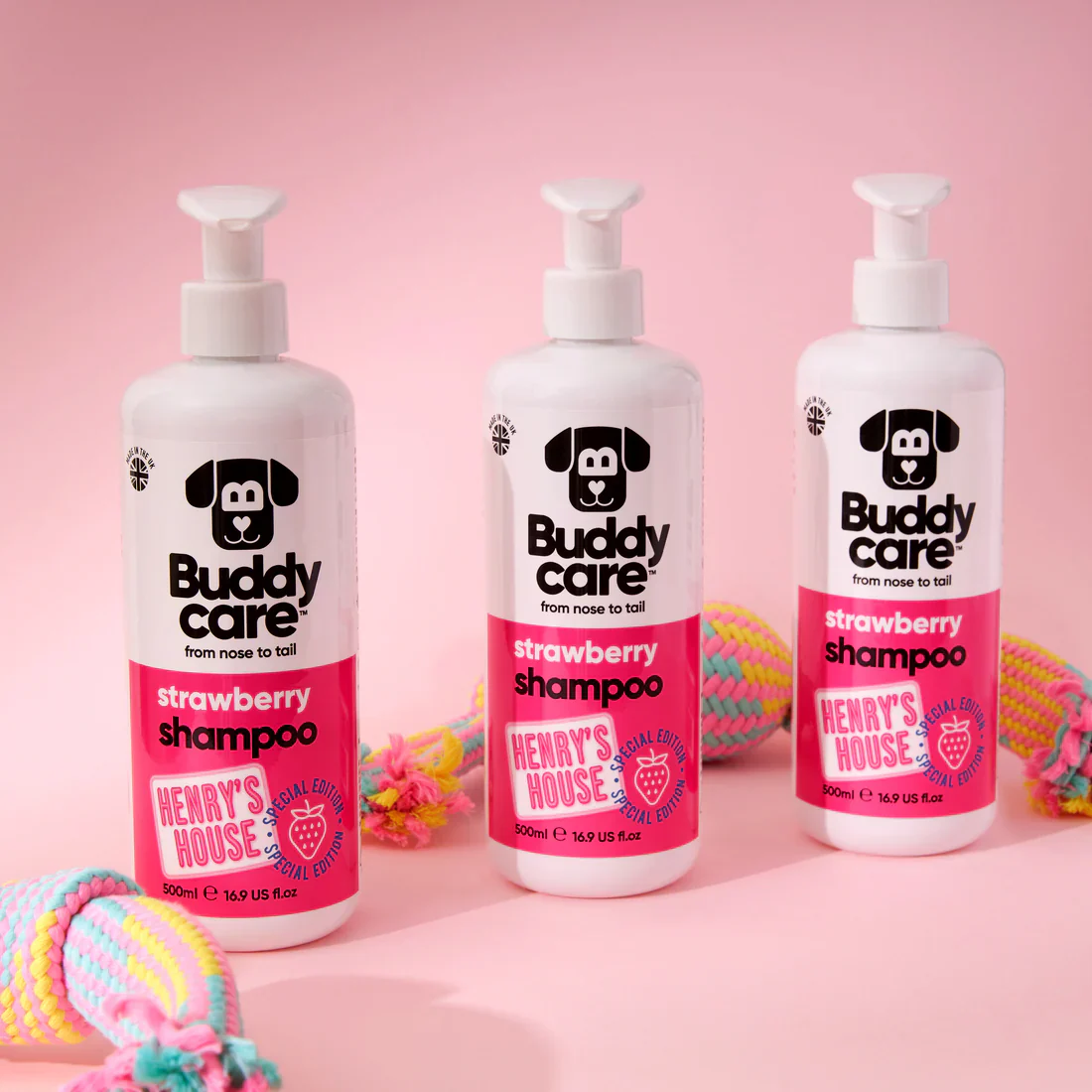 Buddycare Special Edition Strawberry Shampoo - Image 3