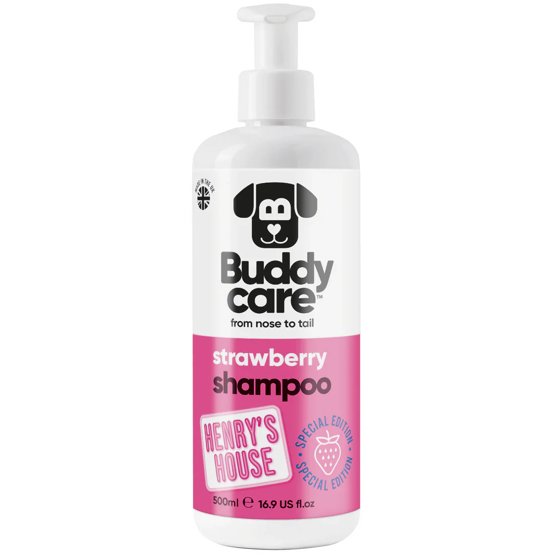 Buddycare Special Edition Strawberry Shampoo - Image 5