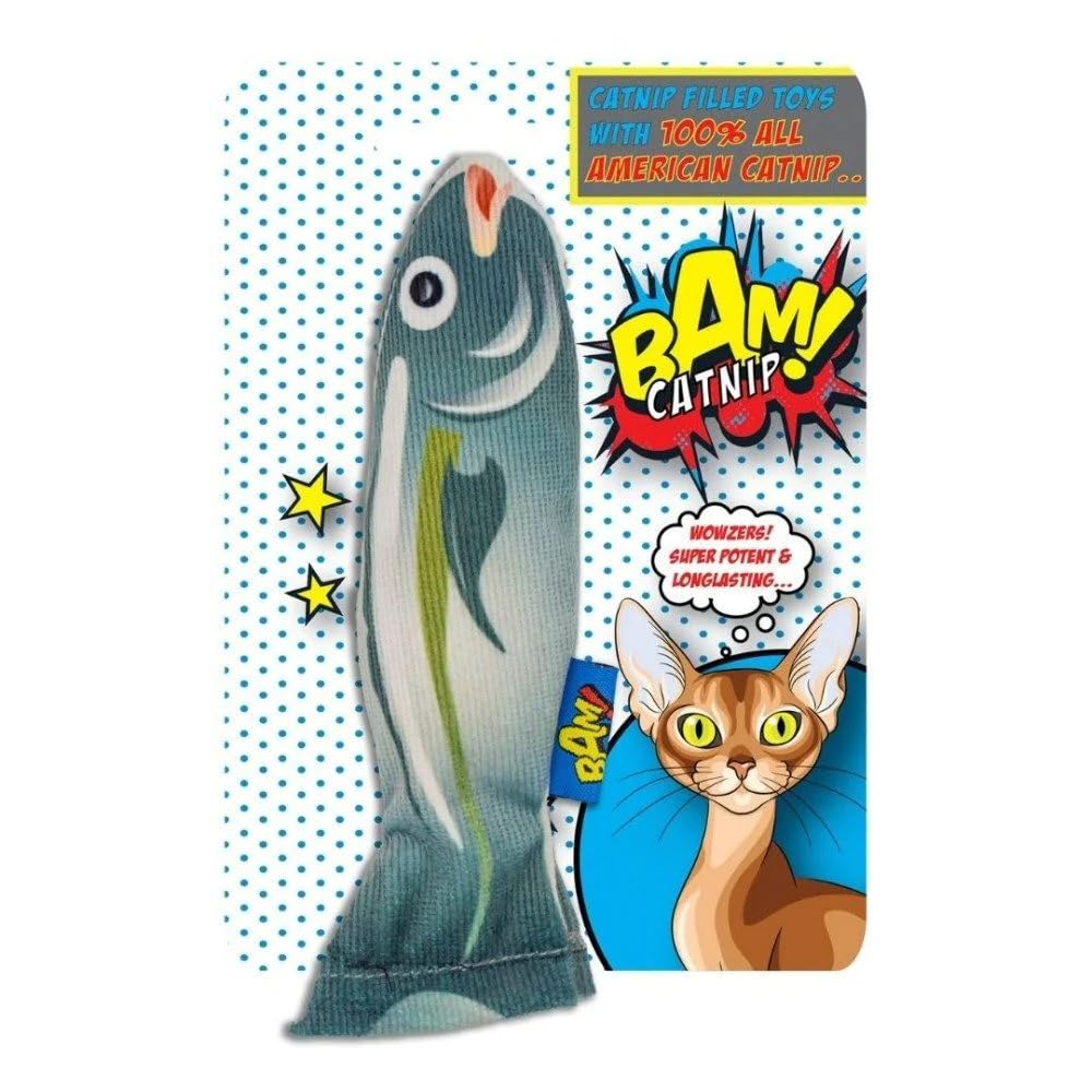 BAM! Catnip Fish Toy - Image 2