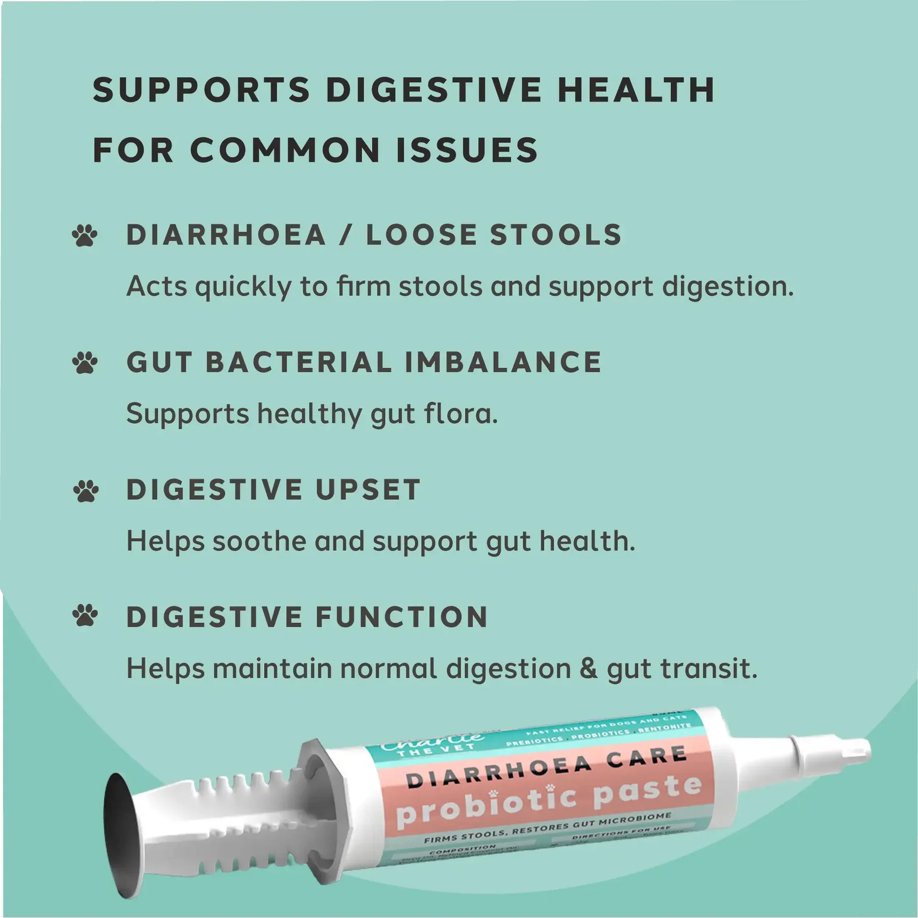 Charlie The Vet Diarrhoea Care Probiotic Paste - Image 4