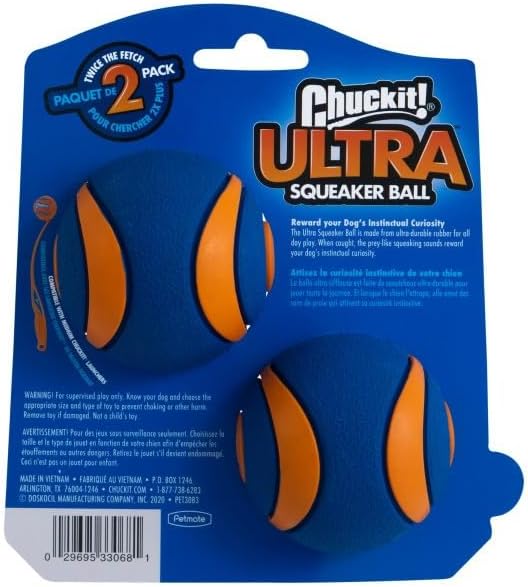 ChuckIt Ultra Squeaker Ball - Image 5