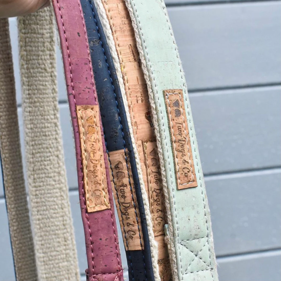 Handmade Cork Eco Dog Leads - Image 3