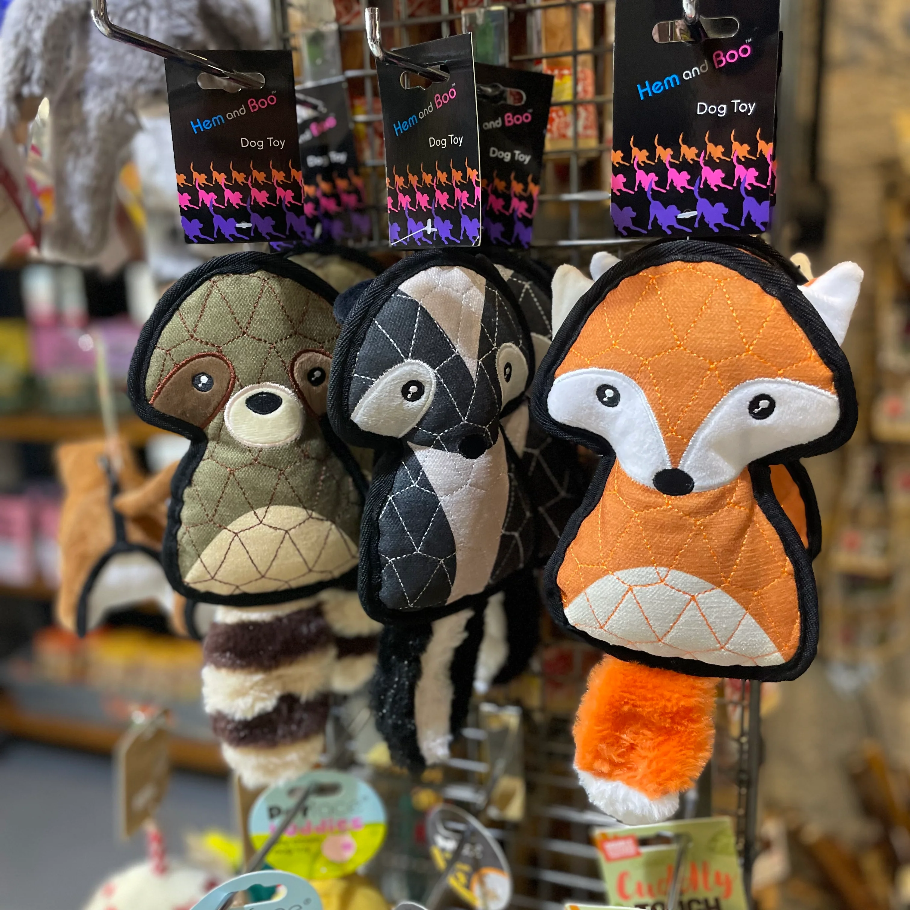 Country Animal Tough Plush Dog Toy - Image 2