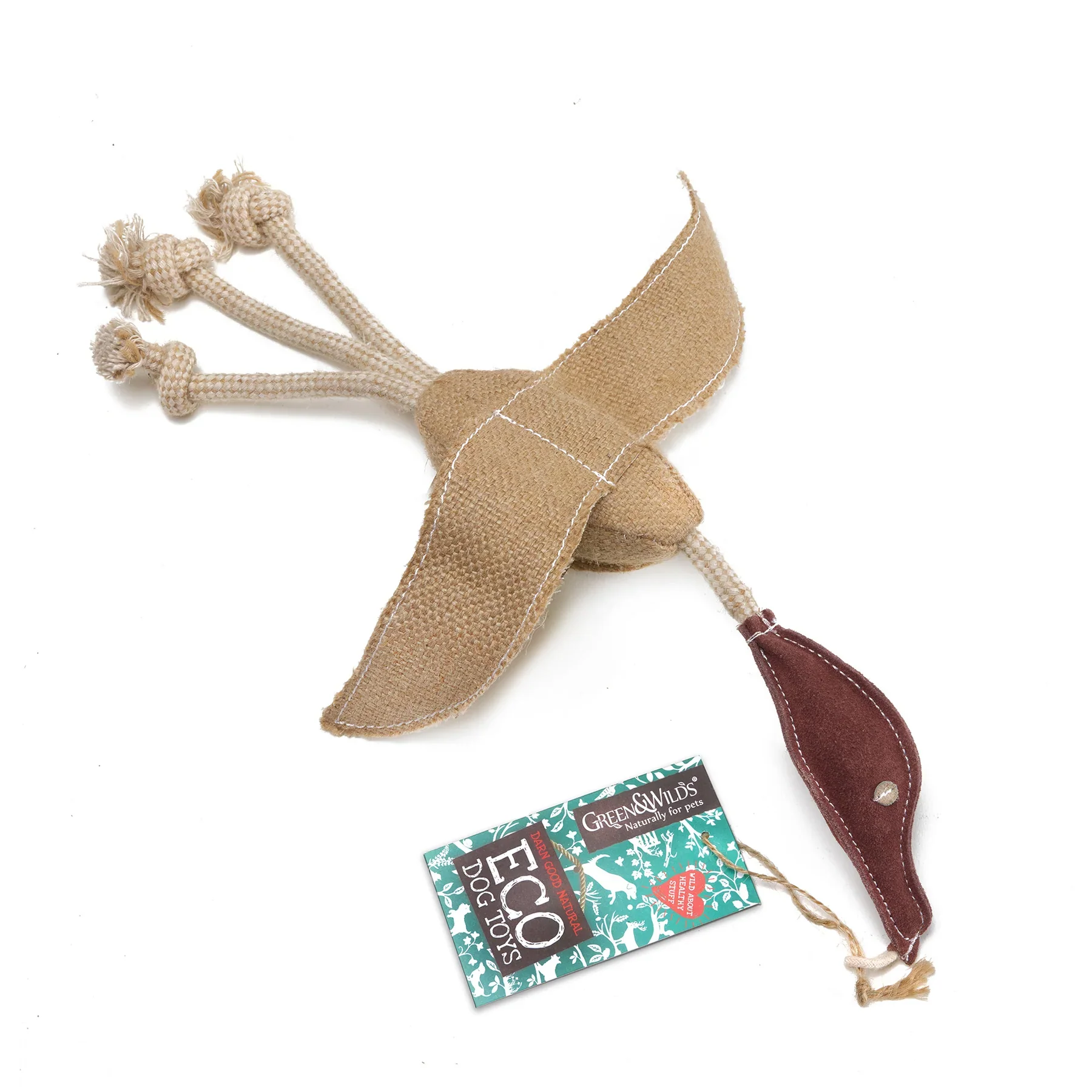 Green & Wilds Eco Toy Desmond The Duck - Image 3