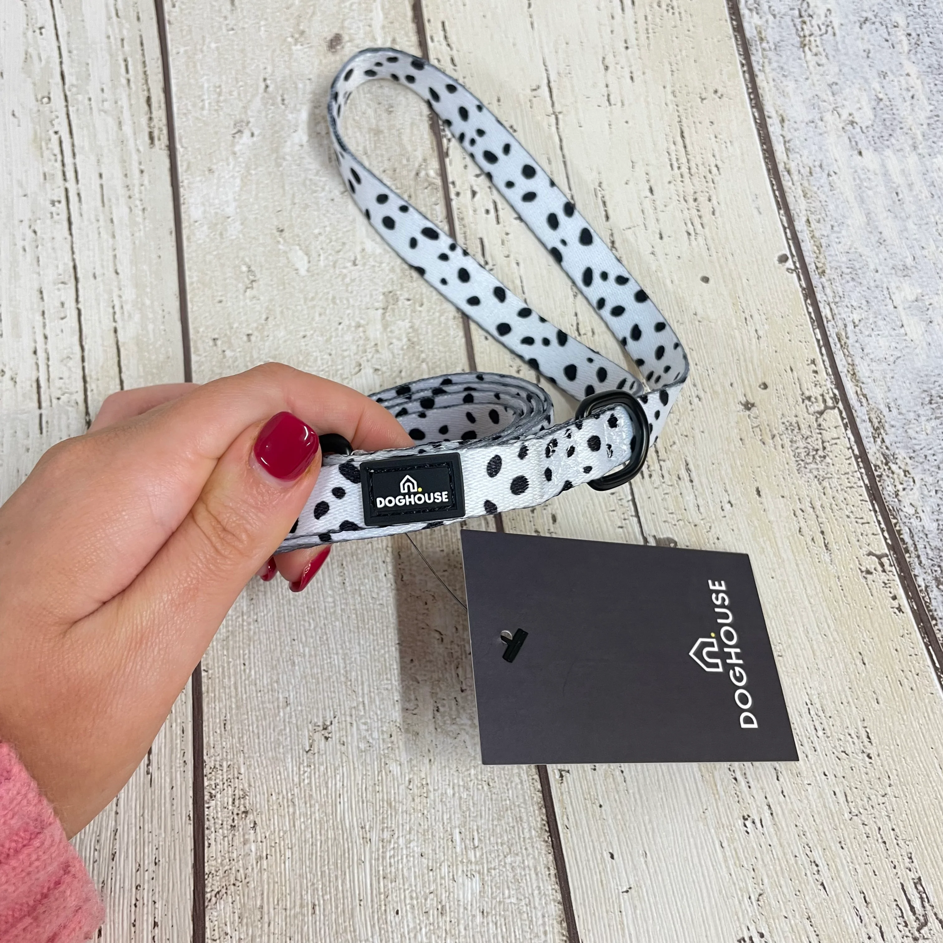 Doghouse Everyday Comfort Dog Lead in Dalmatian Spot - Image 7