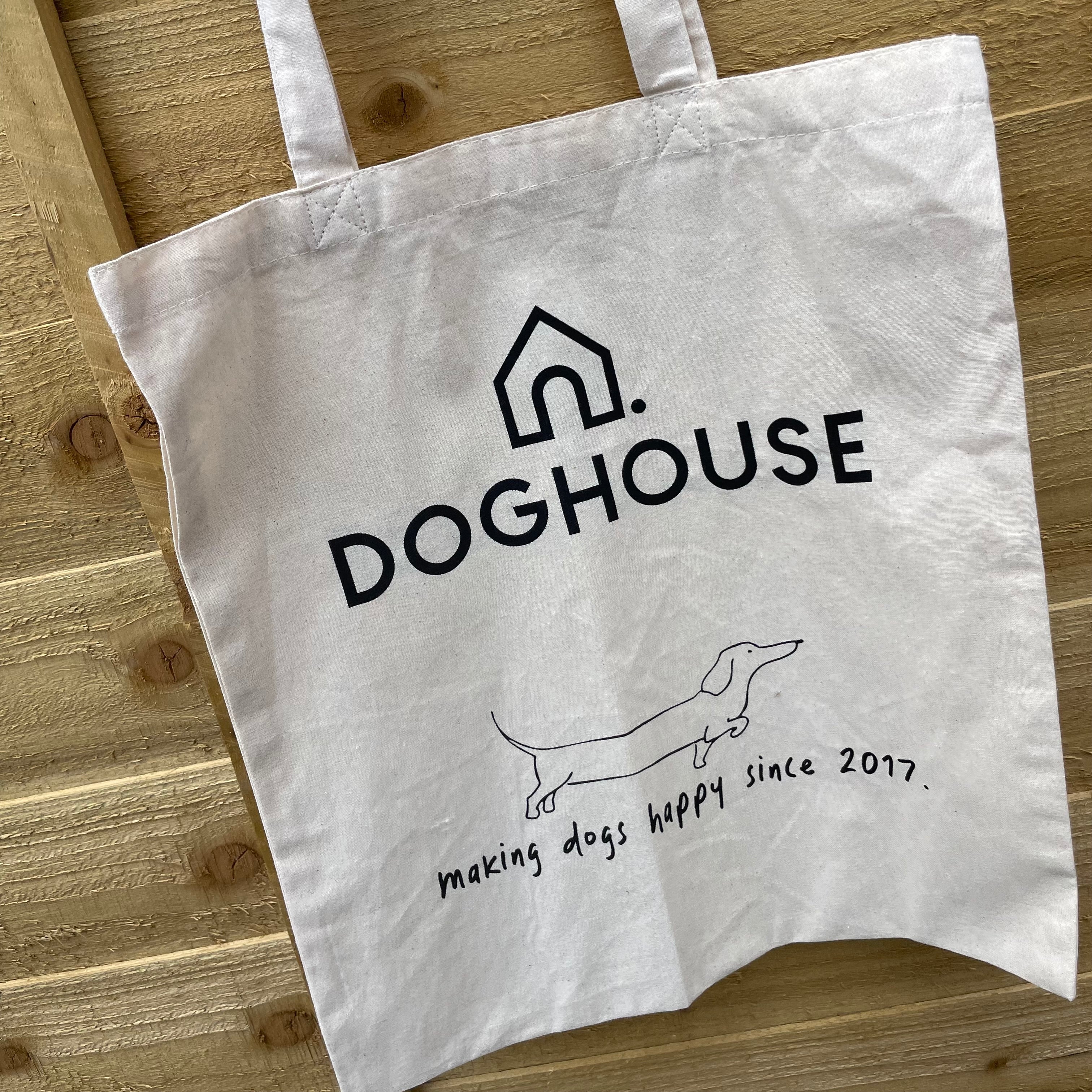 Doghouse Tote Bag - Making Dogs Happy