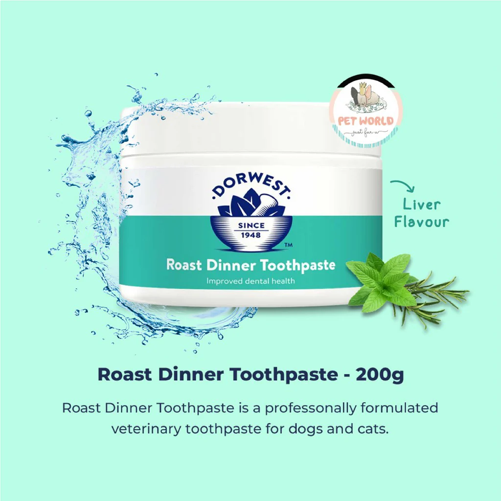 Dorwest Roast Dinner Toothpaste for Dogs - Image 4