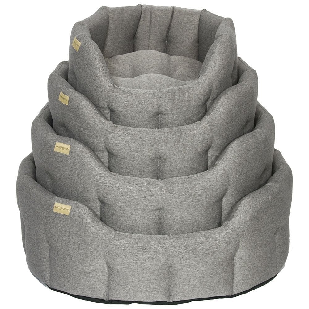 Earthbound Grey Silver Camden Dog Bed - Image 4