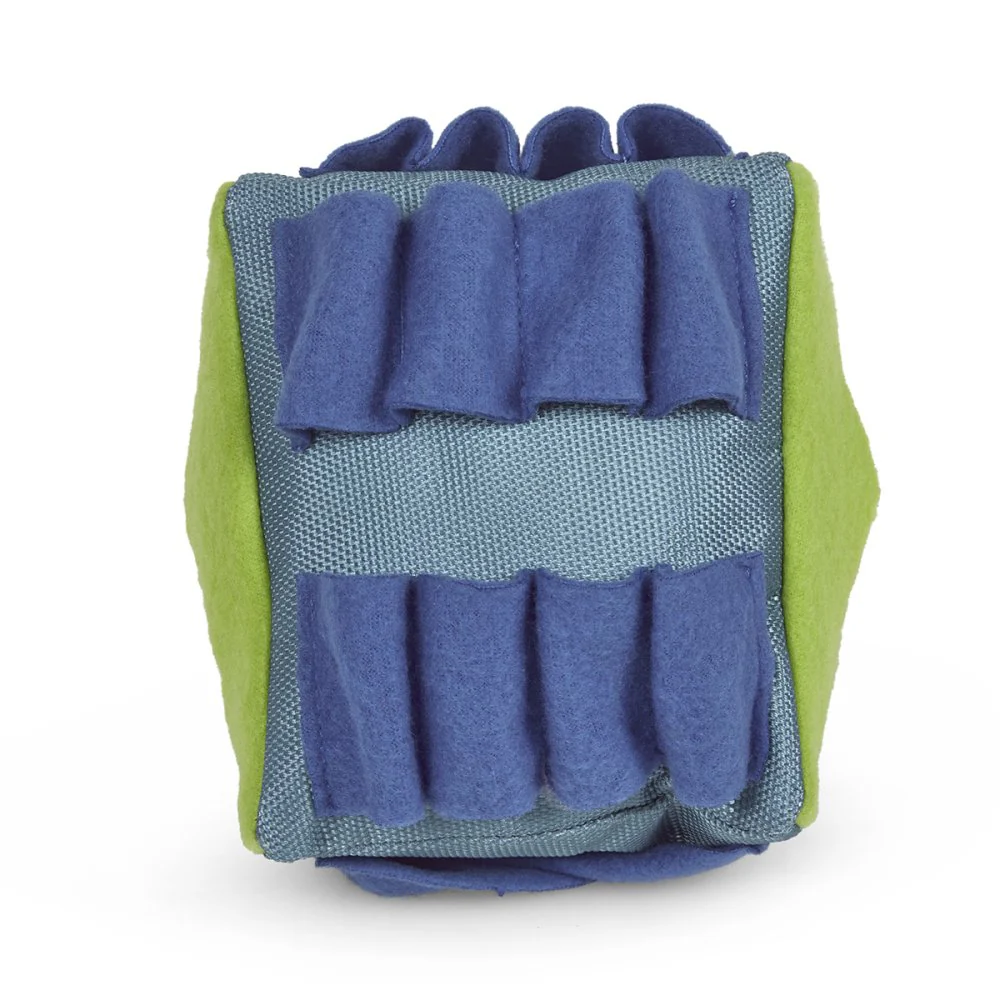 Fabric Snuffle Triangle Puzzle Toy - Image 6
