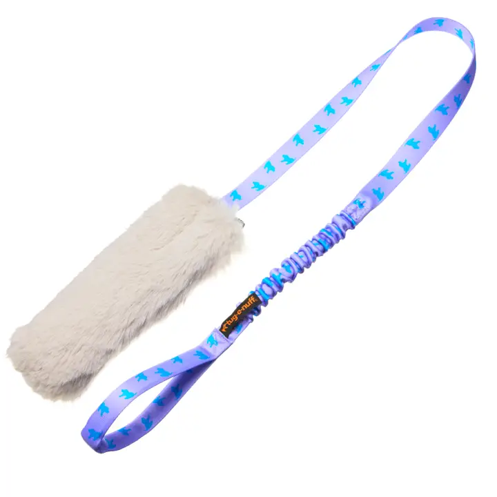 Faux Fur Squeaky Chaser Bungee by Tug-e-Nuff - Image 2