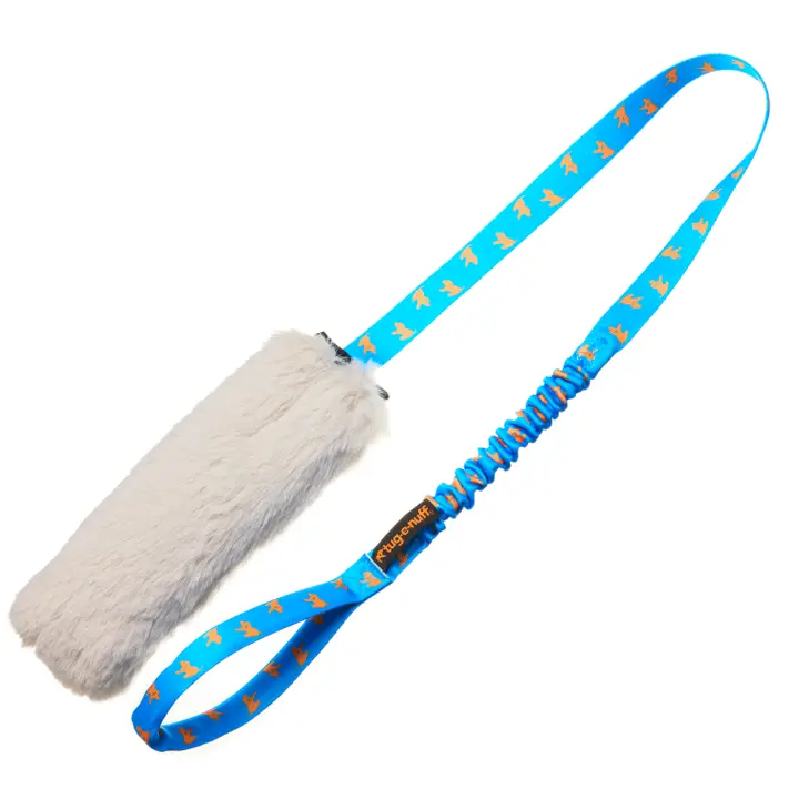 Faux Fur Squeaky Chaser Bungee by Tug-e-Nuff - Image 3