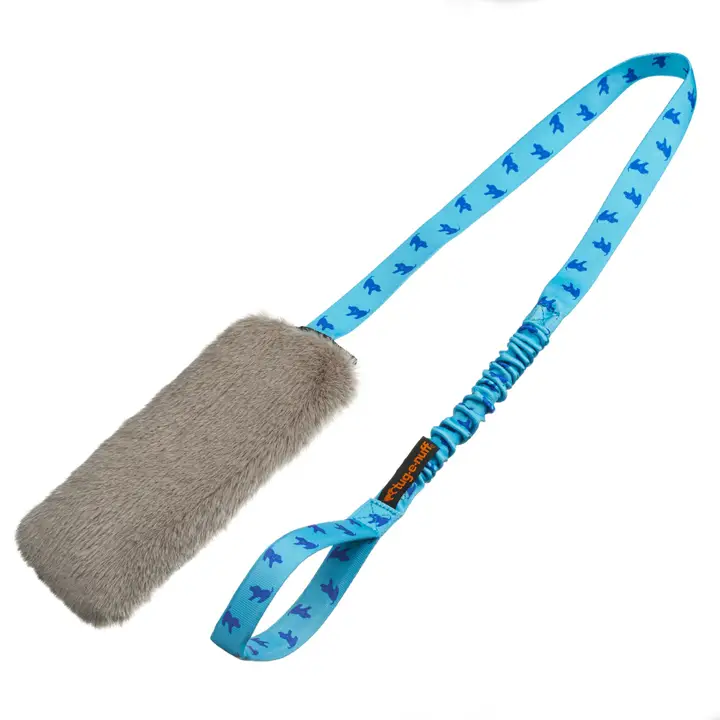 Faux Fur Squeaky Chaser Bungee by Tug-e-Nuff - Image 4