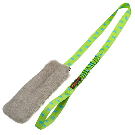 Faux Fur Squeaky Chaser Bungee by Tug-e-Nuff - Image 5
