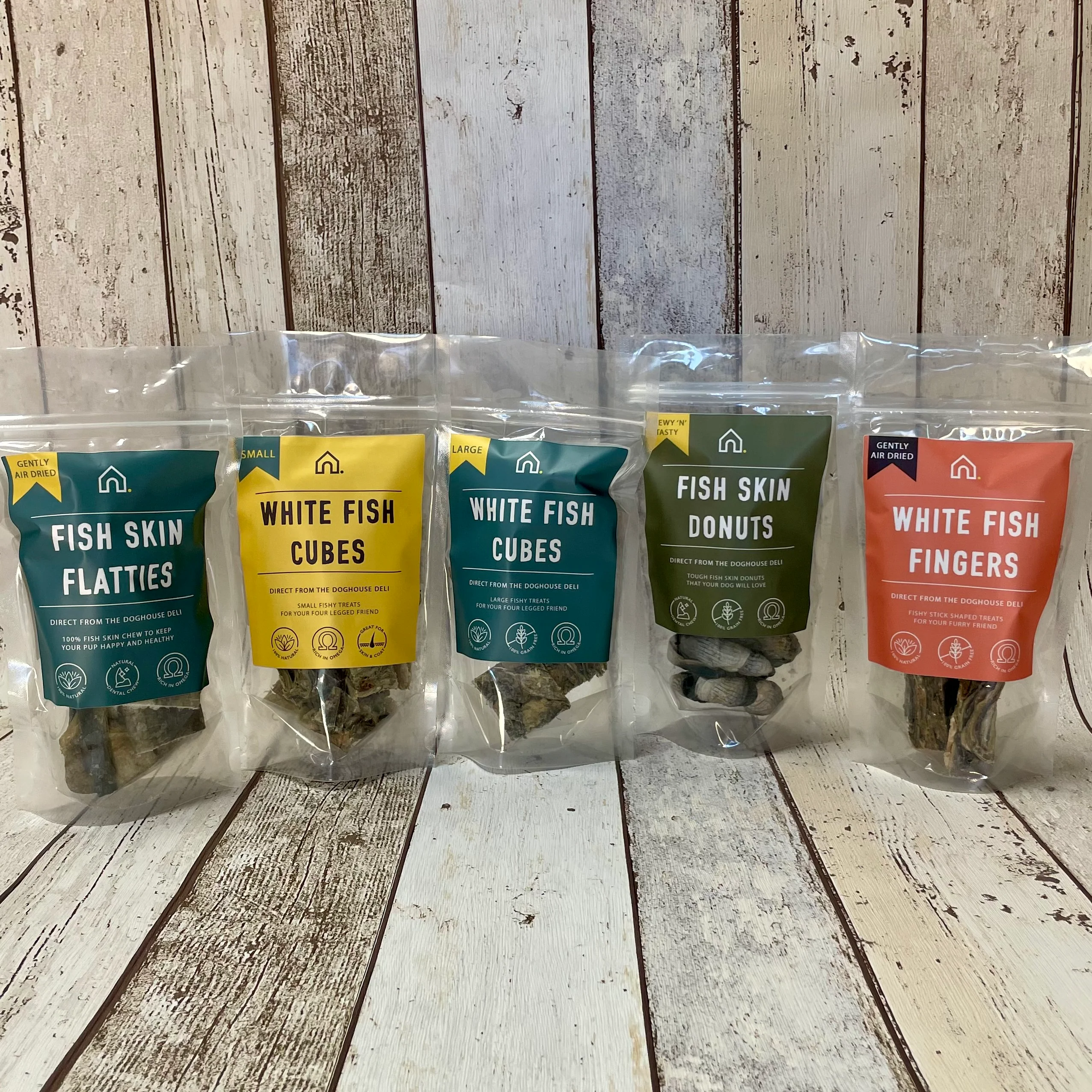 White Fish Cubes for Dogs | SMALL - Image 3