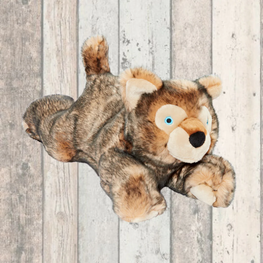Fluff & Tuff Lobo Wolf XL Dog Toy - Image 3