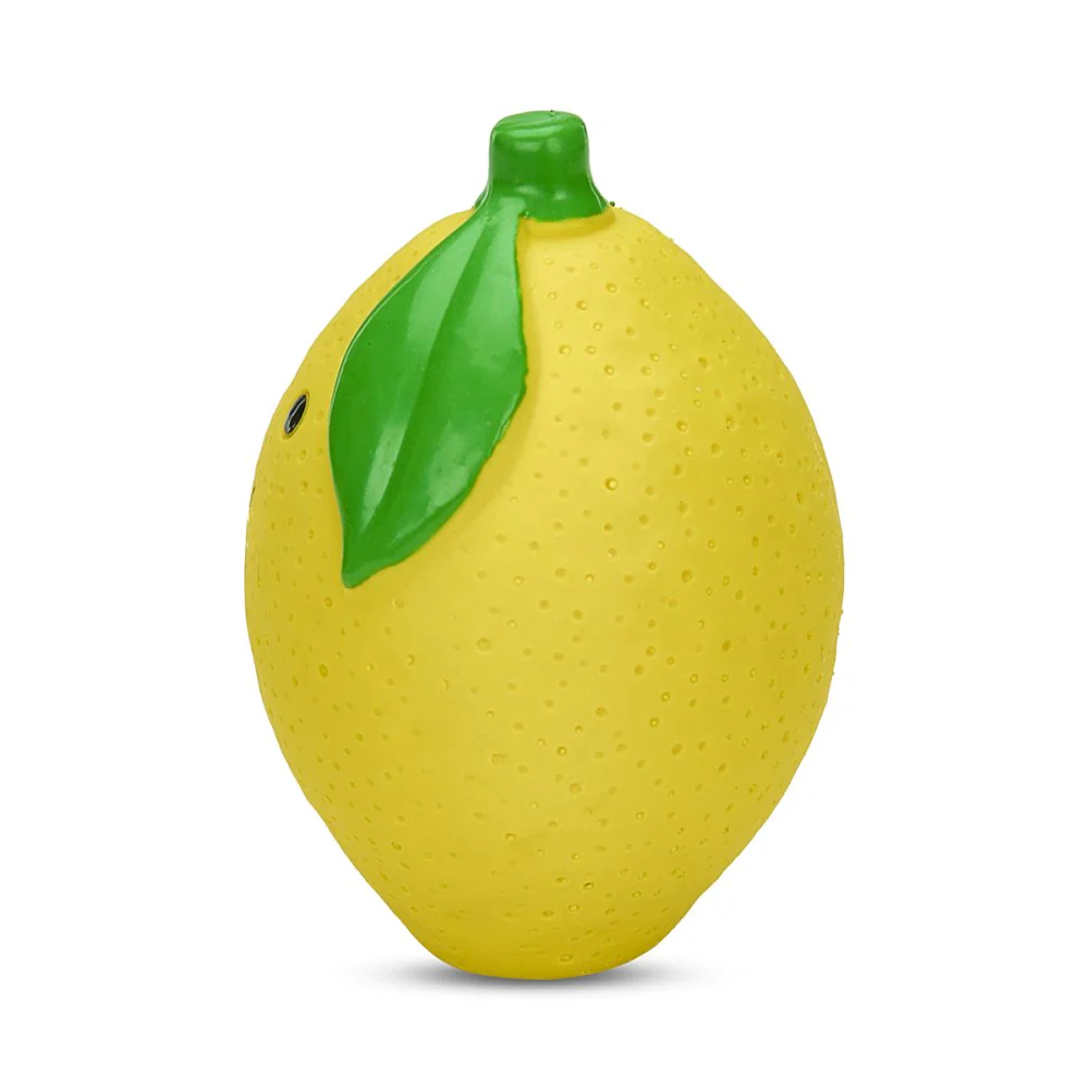 Foodie Faces Latex Lemon Dog Toy - Image 3
