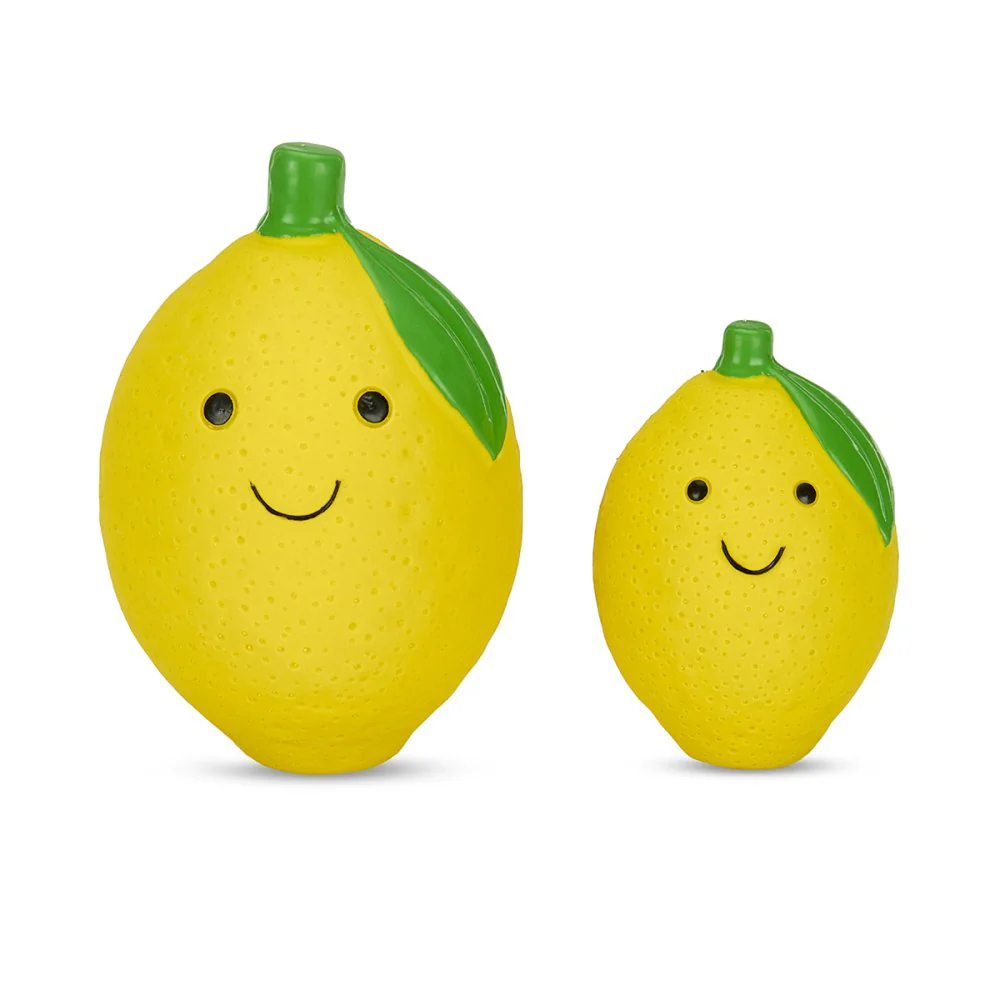 Foodie Faces Latex Lemon Dog Toy - Image 4