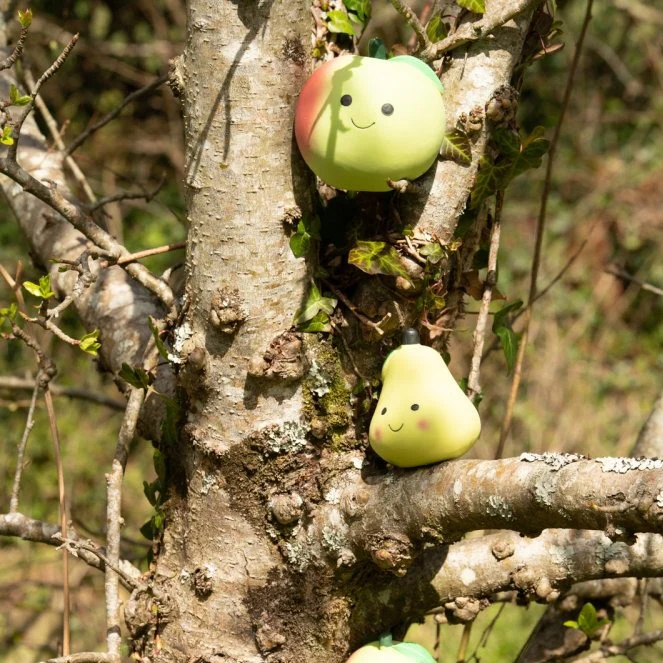 Foodie Faces Latex Pear Dog Toy - Image 3