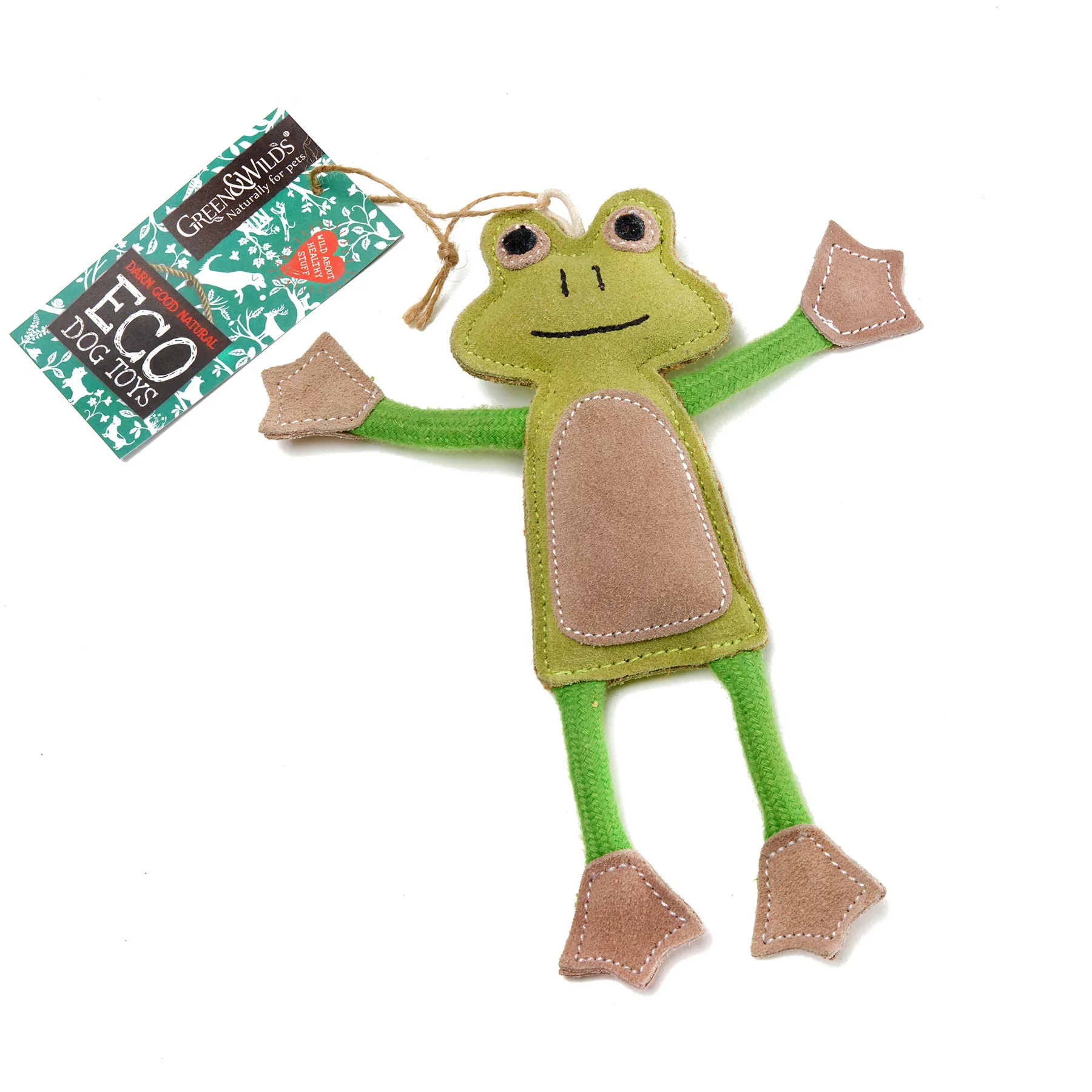 Green & Wilds Eco Toy Francois Le Frog - Image 5