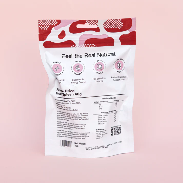 Waita Freeze Dried Beef Spleen - Image 3