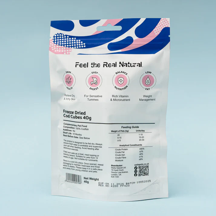 Waita Freeze Dried Cod Cubes - Image 3
