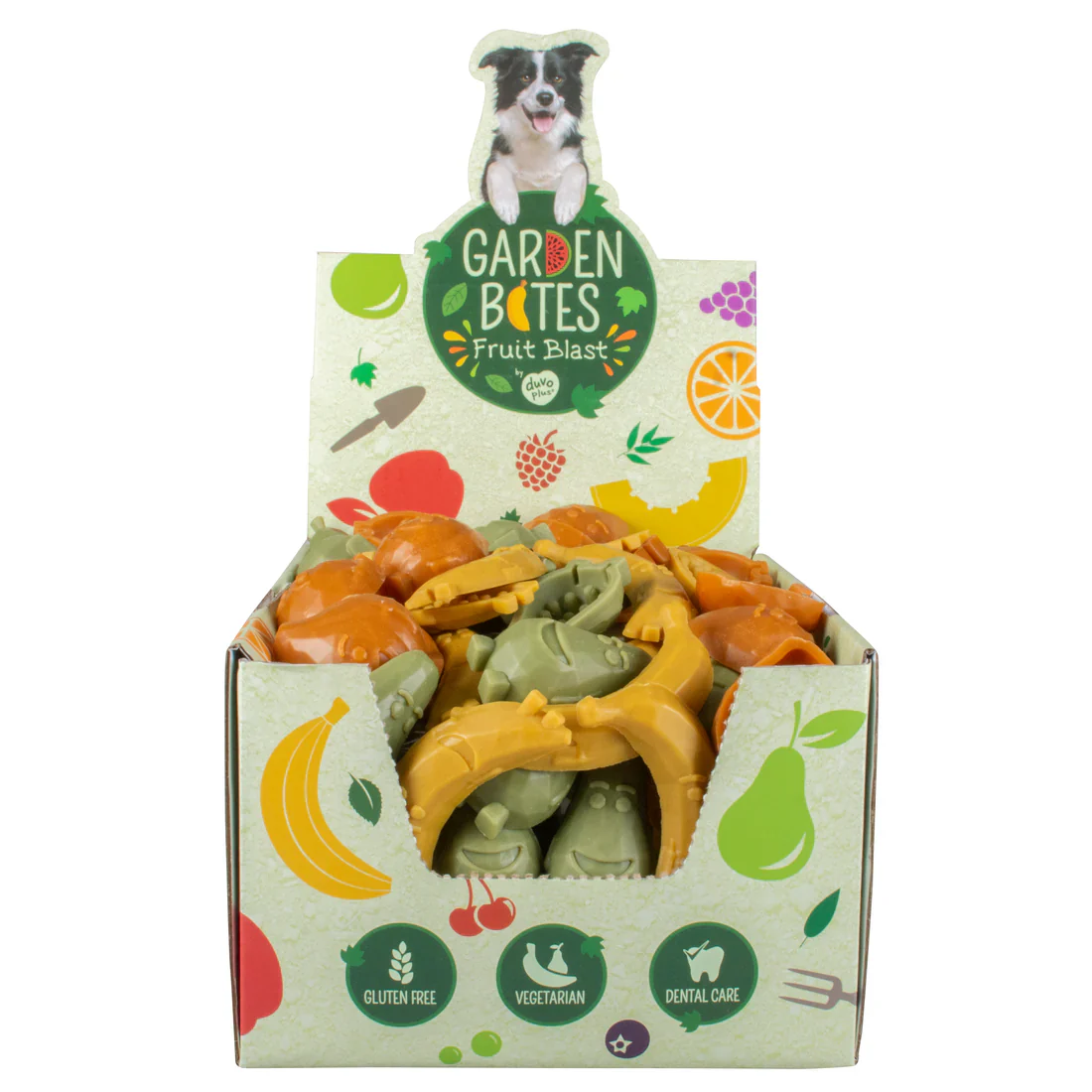 Garden Bites Fruity Friends Veggie Dog Treat - Image 2