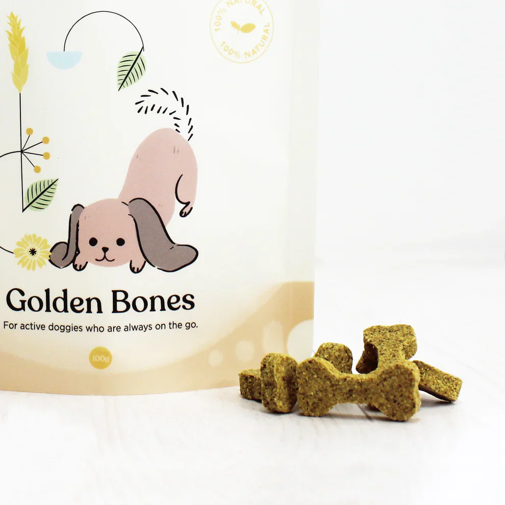 Gizzls Golden Bones Dog Treats