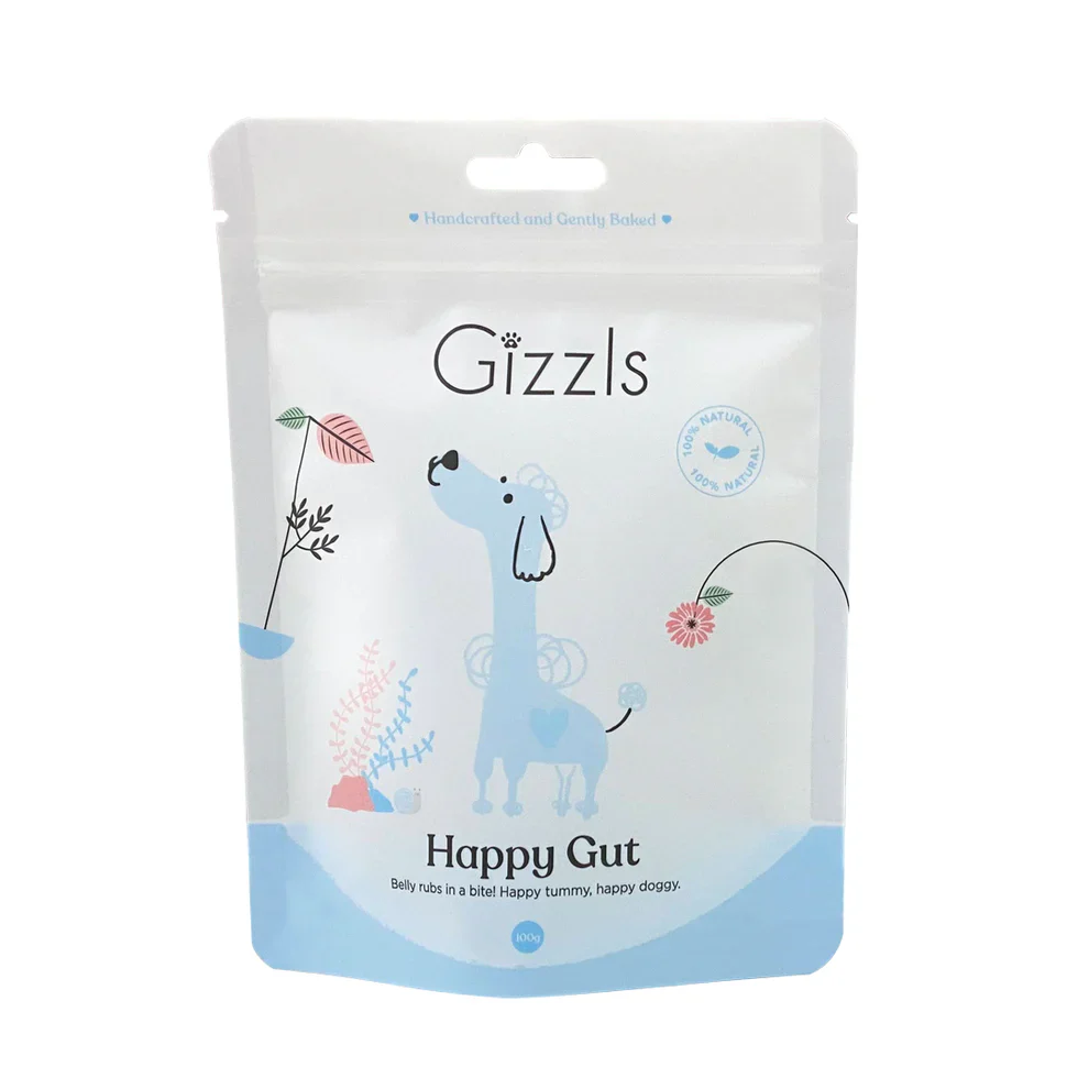 Gizzls Happy Gut Dog Treats