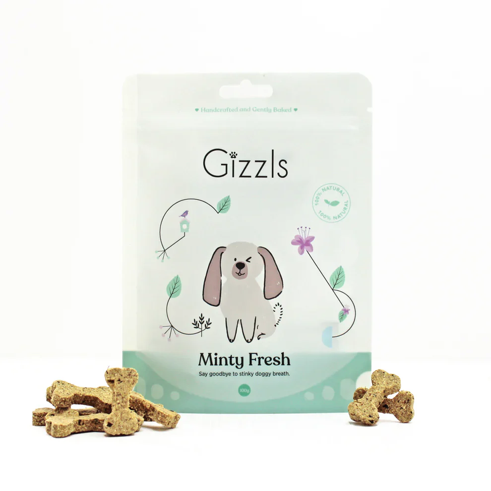 Gizzls Minty Fresh Dog Treats - Image 3