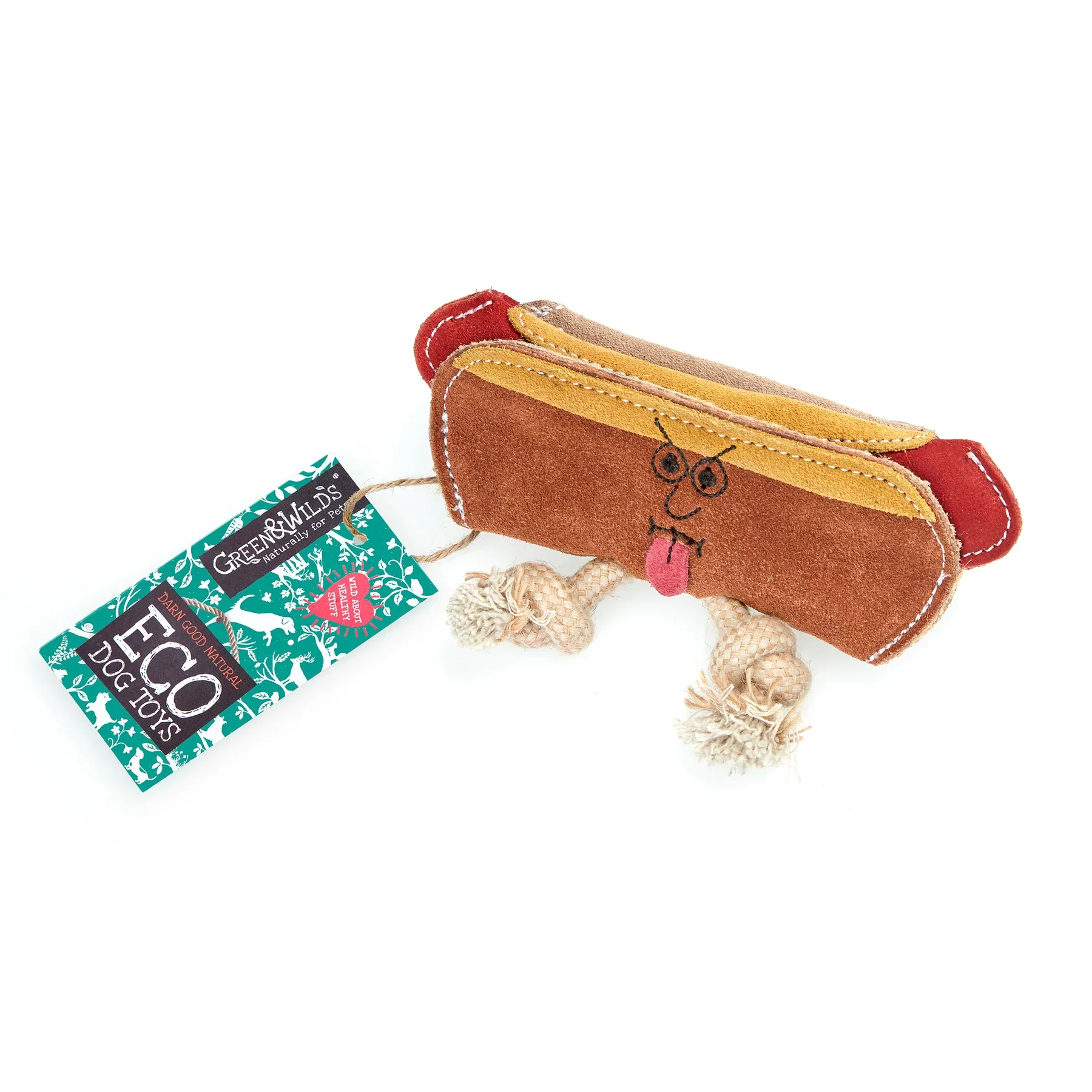 Green & Wilds Harry the Hot Dog Eco Toy - Image 3