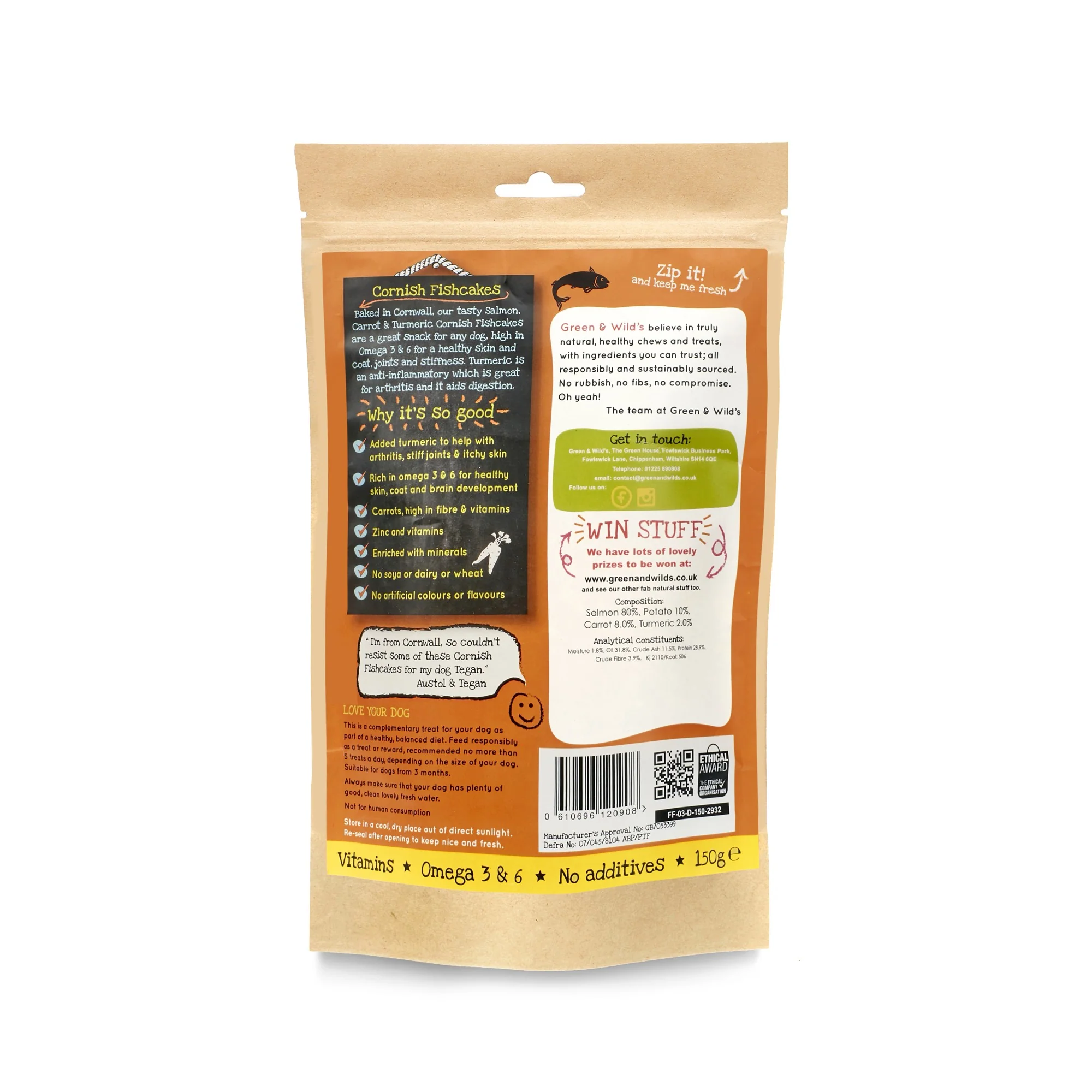Green & Wilds Cornish Fishcakes with Turmeric - Image 4