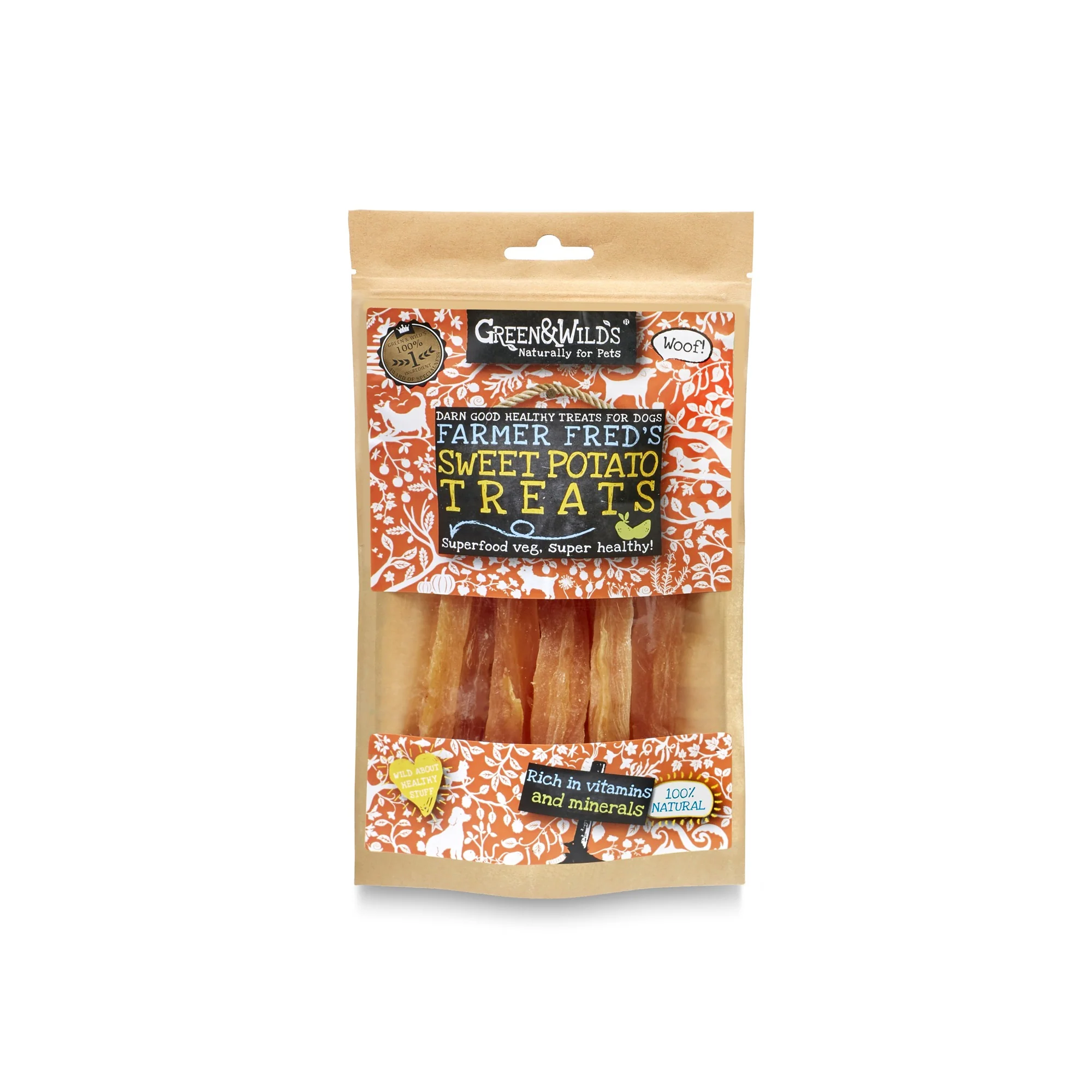 Green & Wilds Sweet Potato Chews - Image 2
