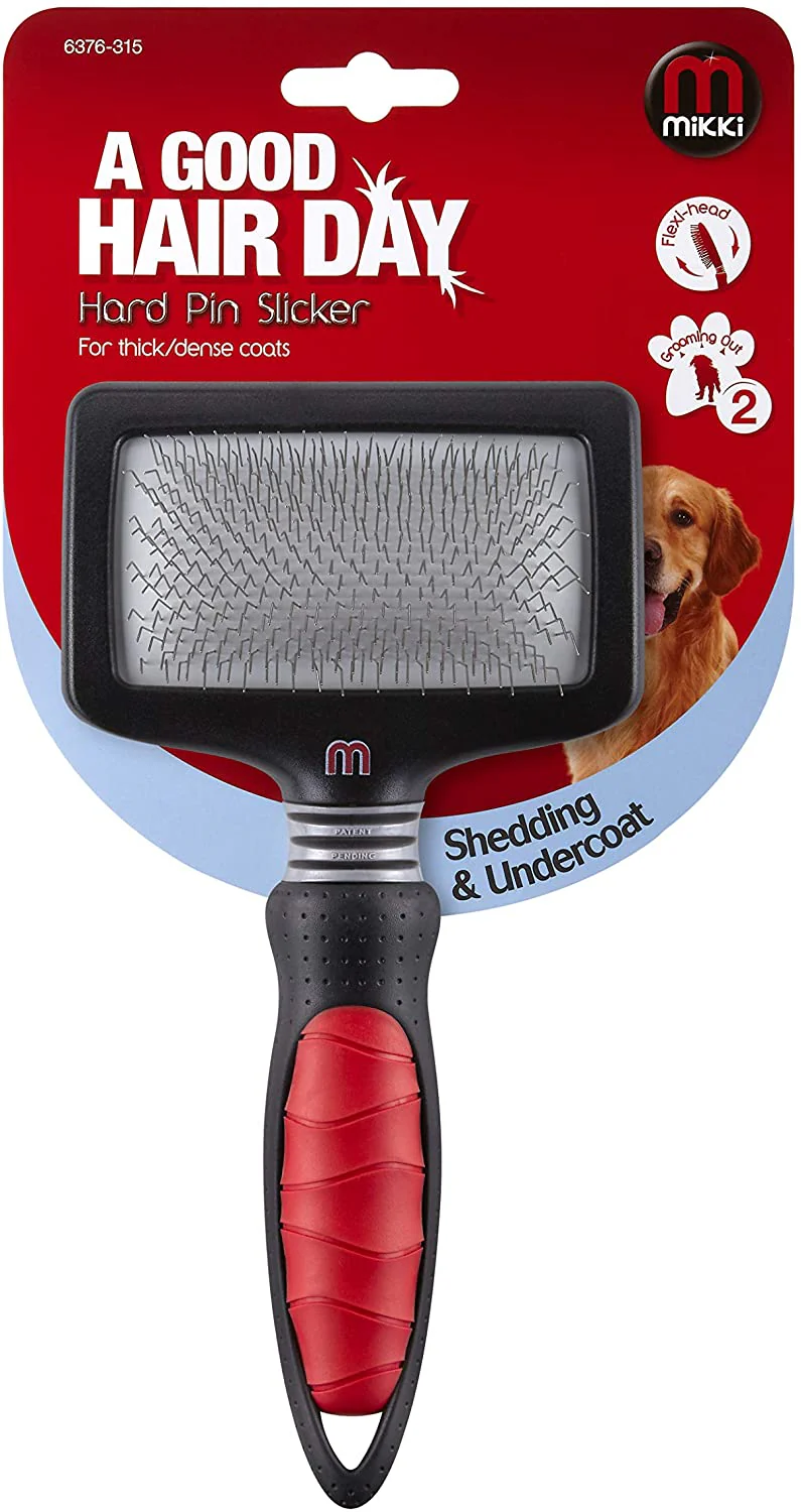 Mikki Hard Pin Slicker Brush - Image 3