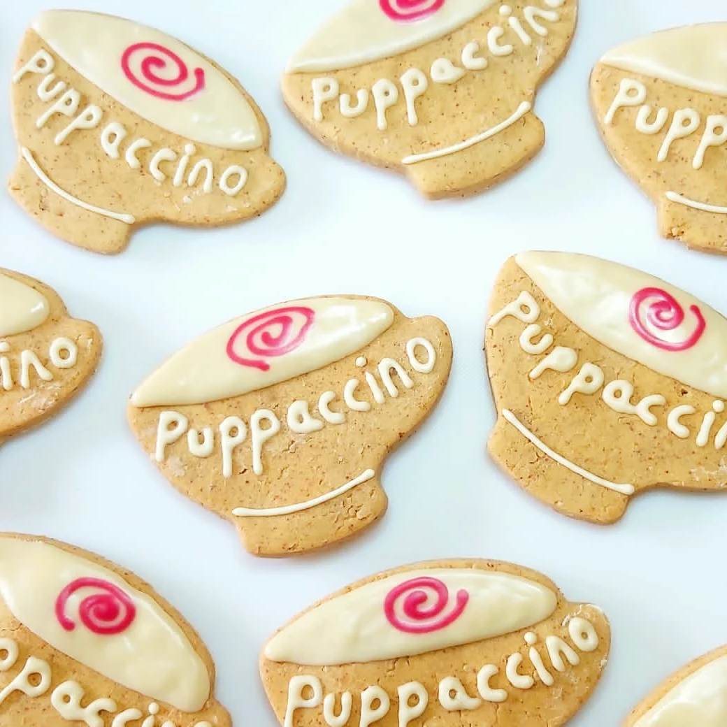 Coffee Cup 'Puppaccino' Biscuits for Dogs - Image 4