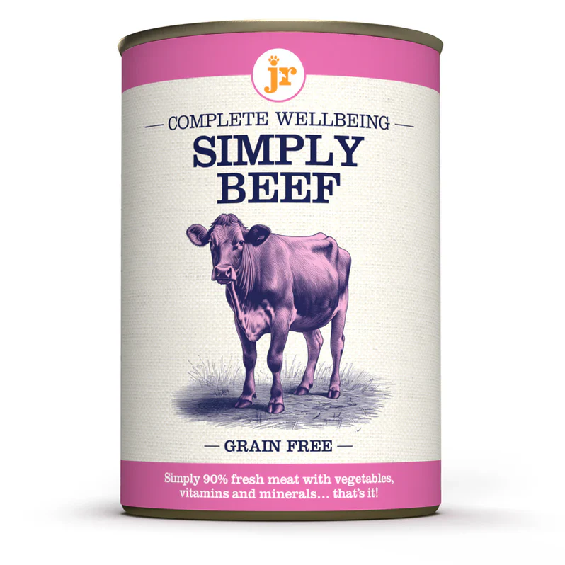 JR Complete Wellbeing Wet Food for Dogs in 400g Tins - Image 4