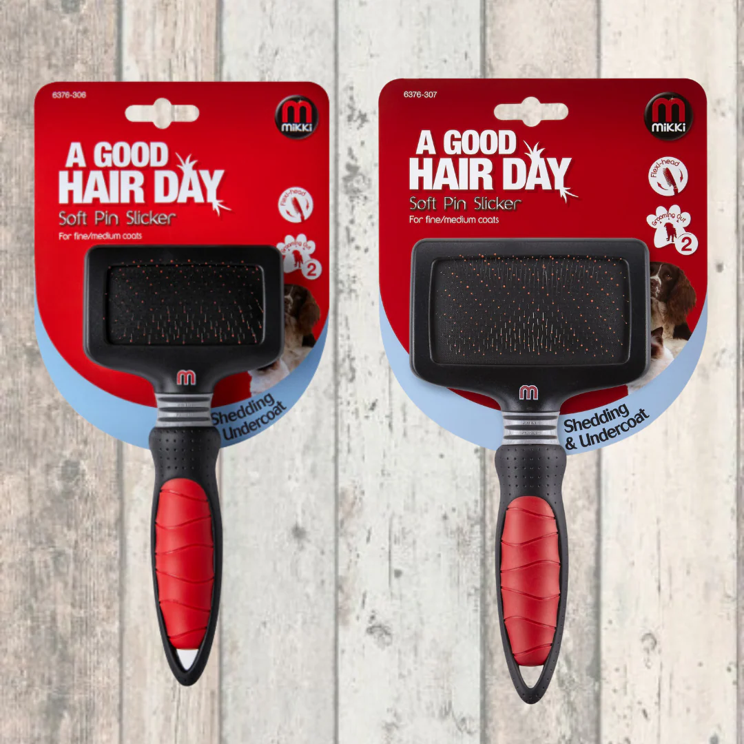 Mikki Soft Pin Slicker Brush