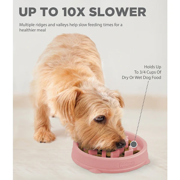 Outward Hound Fun Feeder Wave Pink - Image 5