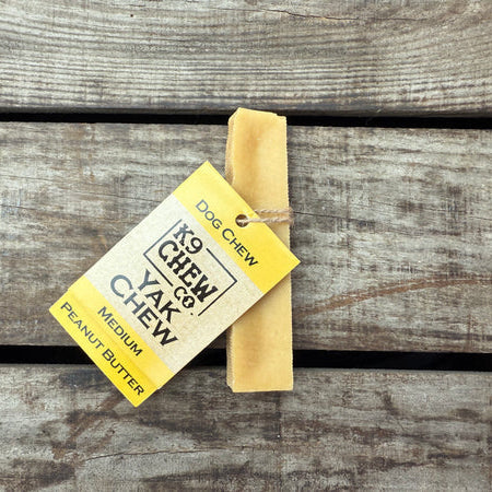 Peanut Butter Yak Chew for Dogs