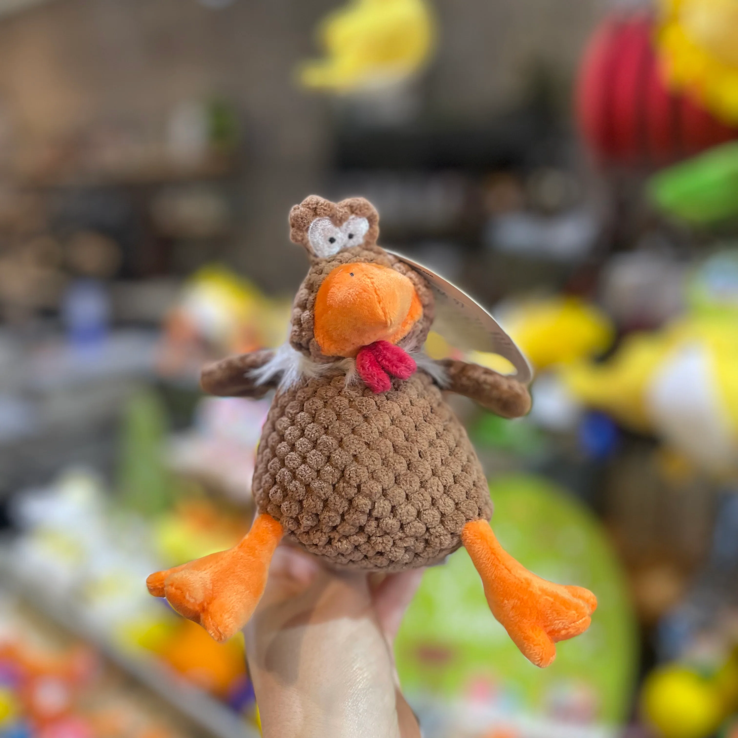 PetFace Chunky Chicken Plush Toy - Image 2